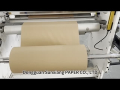 FSC 50gsm 60gsm Uncoated Brown Kraft Paper 180mm  715mm For Food Bag Production